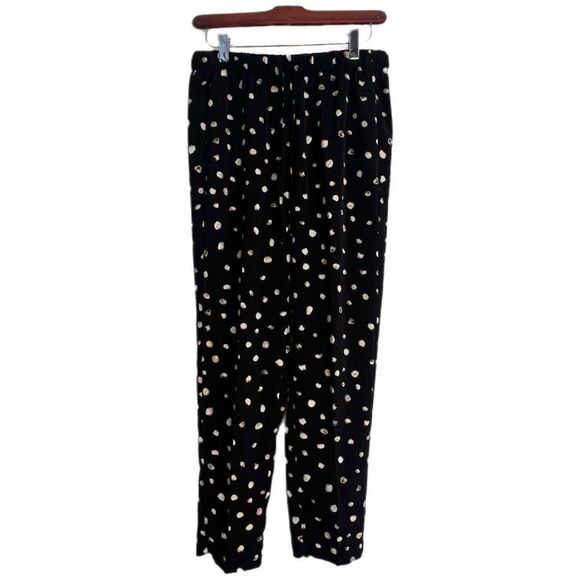 C by One Pull On Lightweight Dot Print Pants - Picture 1 of 4